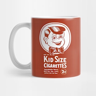 Kid Size Cigarettes Vintage Candy Cigarette Mug